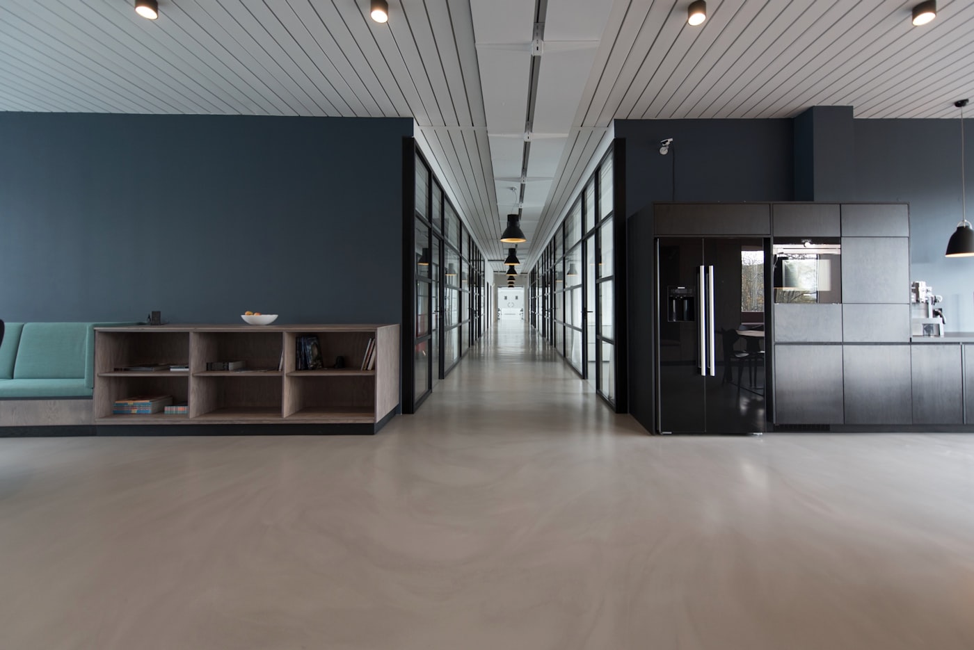 Modern office boardroom representing institutional investment management